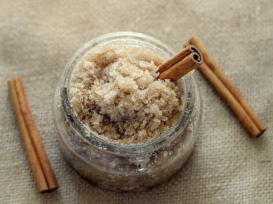 gommage corporel pour soins de la peau
